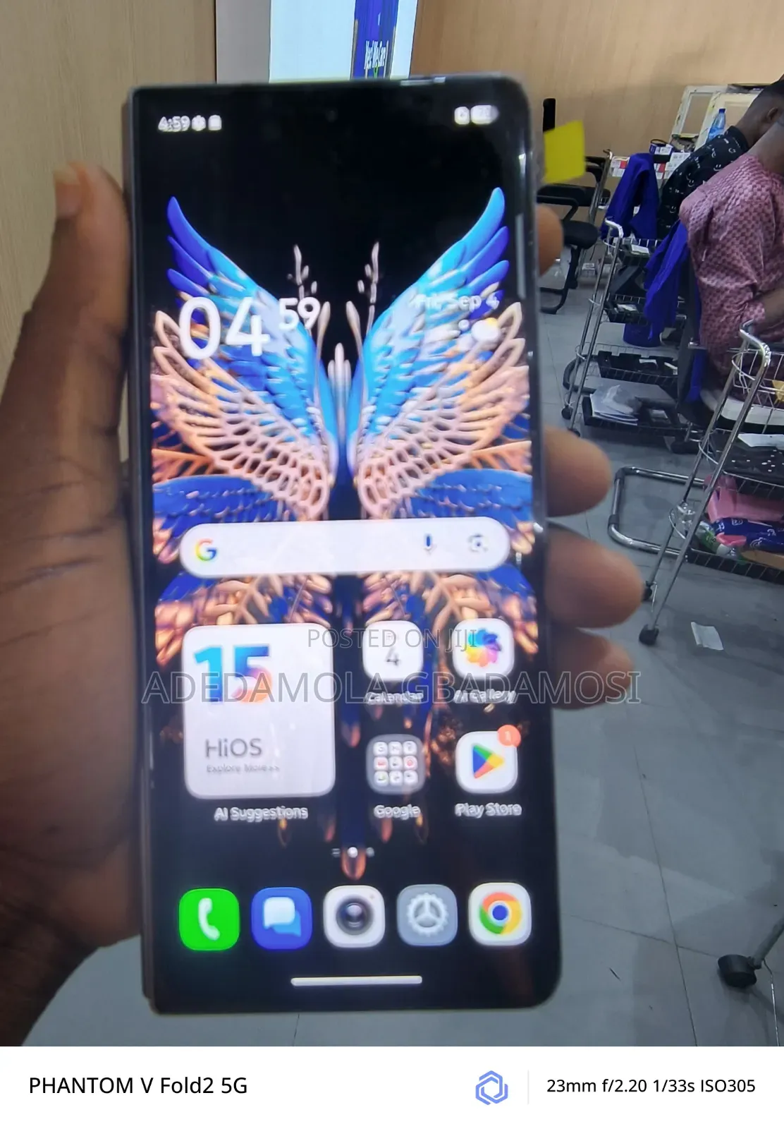 Tecno Phantom V Fold 256 GB White