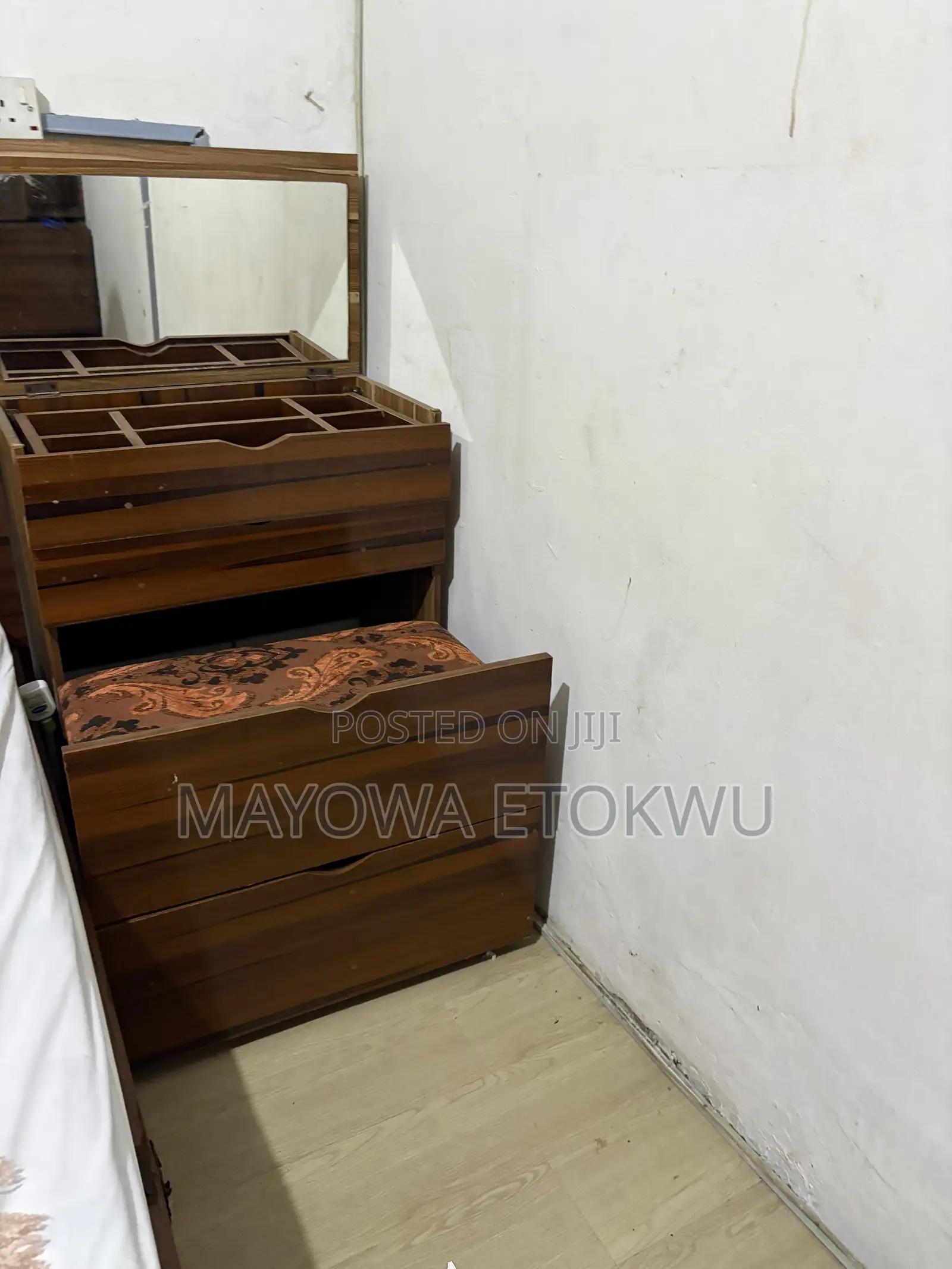 Full Bed Frame, TV Console and Bedside Cabinet Available for Pick Up