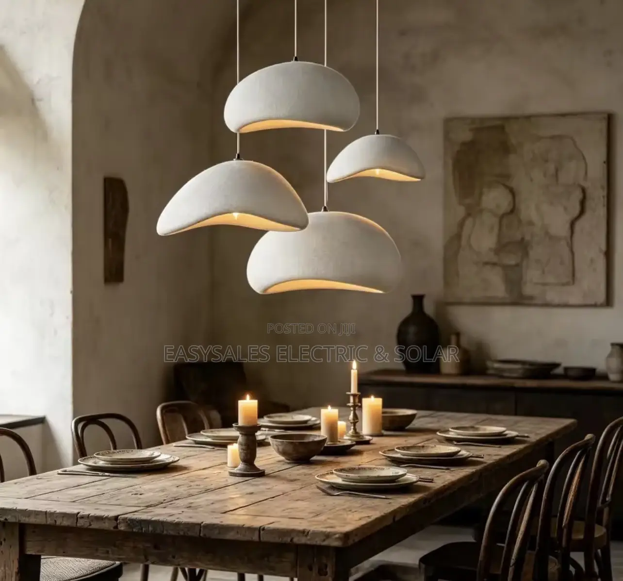 Nordic Wabi Sabi Pendant Light Modern LED
