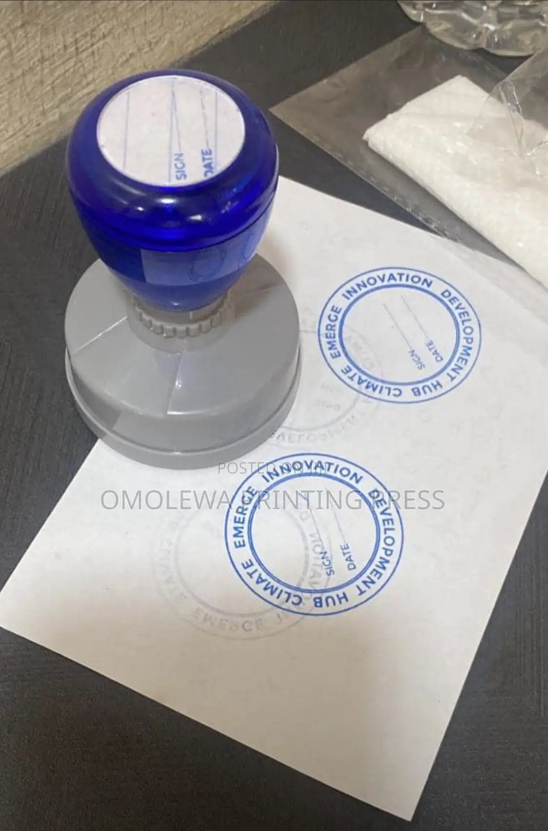 Self Ink Stamp