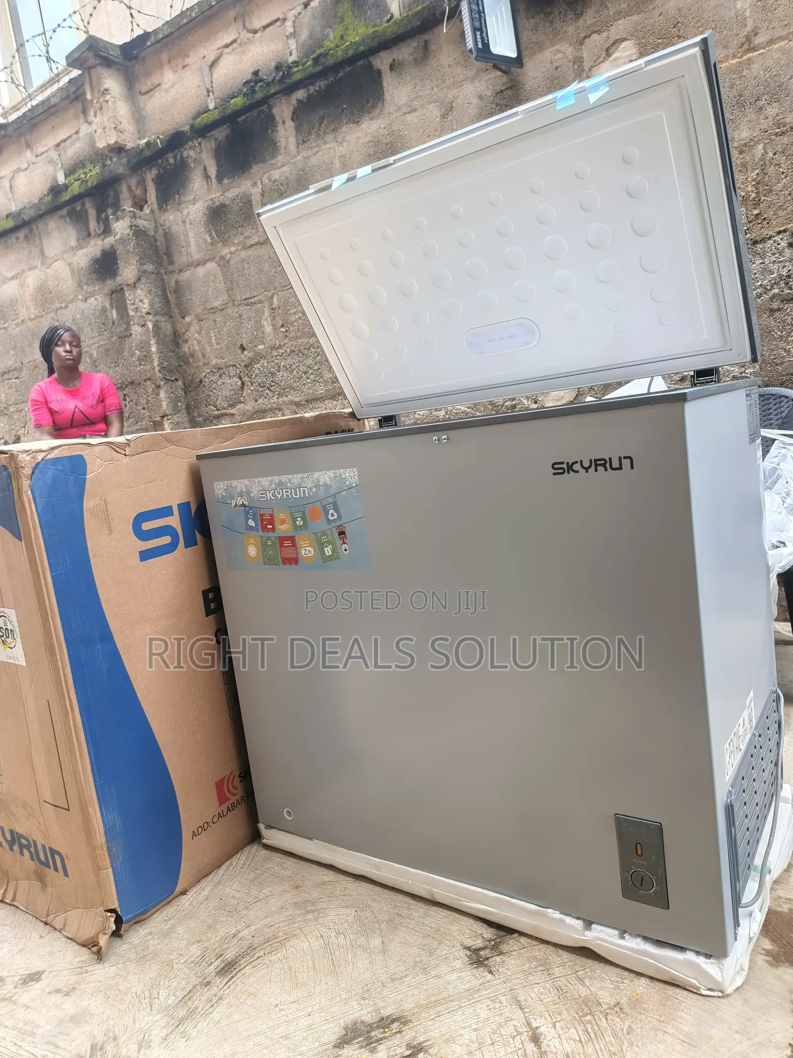 Make Room for More With This Powerful SKYRUN 200A Chest Freezer