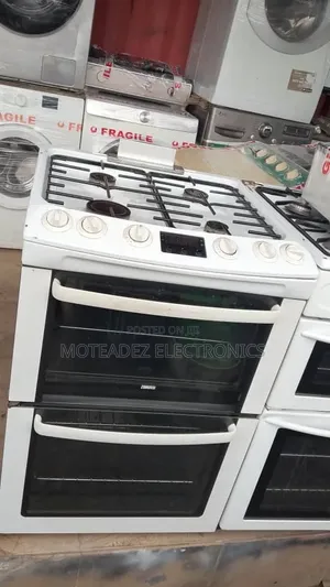 Uk Used Zanussi 60by60 4burner Heavy Duty Gas Cooker Oven/Grill