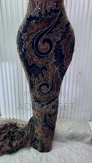 High Quality 3D Hand Beaded Lace