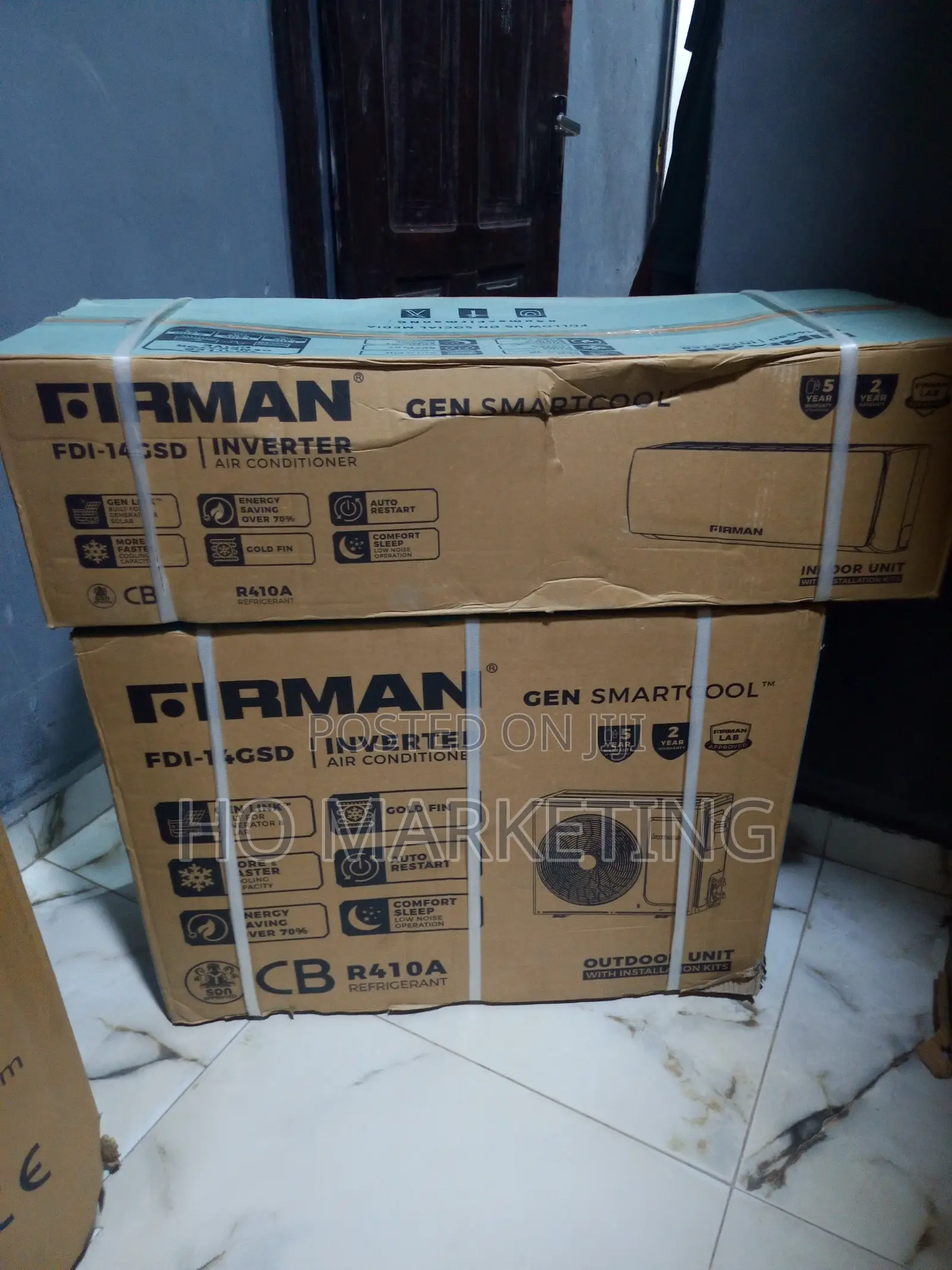 Fireman 1.6HP AC – Fast Cooling Energy Saving Technology