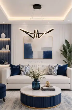 Modern Golden Ceiling Chandelier