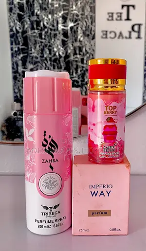 Body Mist, Body Spray and Perfume