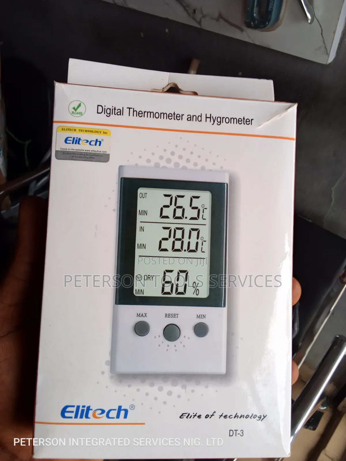Digital Thermometer and Hygrometer