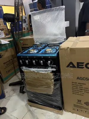 AEON AGC5031 Black 3+1 Burner 50×50cm Cooker