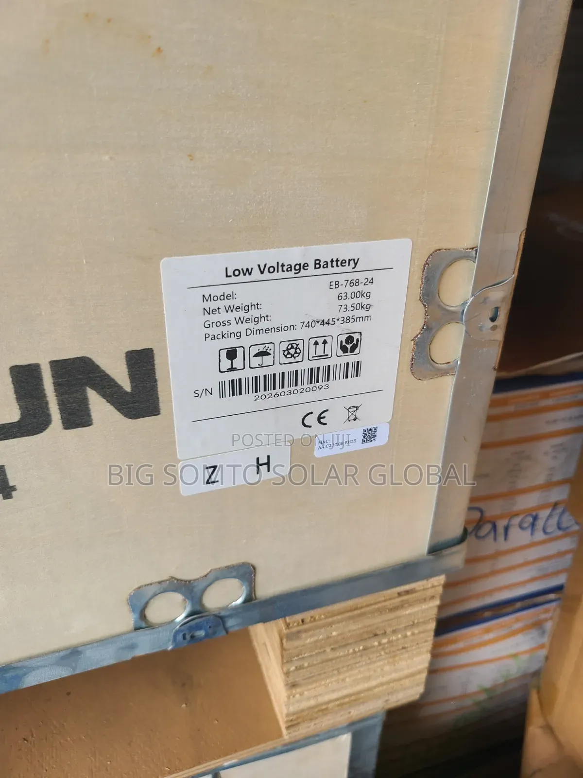 7kwh/48v Luxsun Lithium Battery