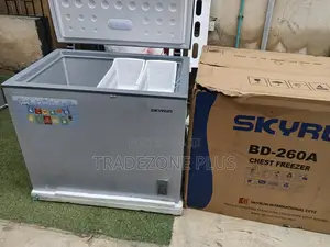 Skyrun BD-260A Chest Freezer – 260L Spacious Frozen Food Storage