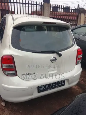 Nissan March 2015 White