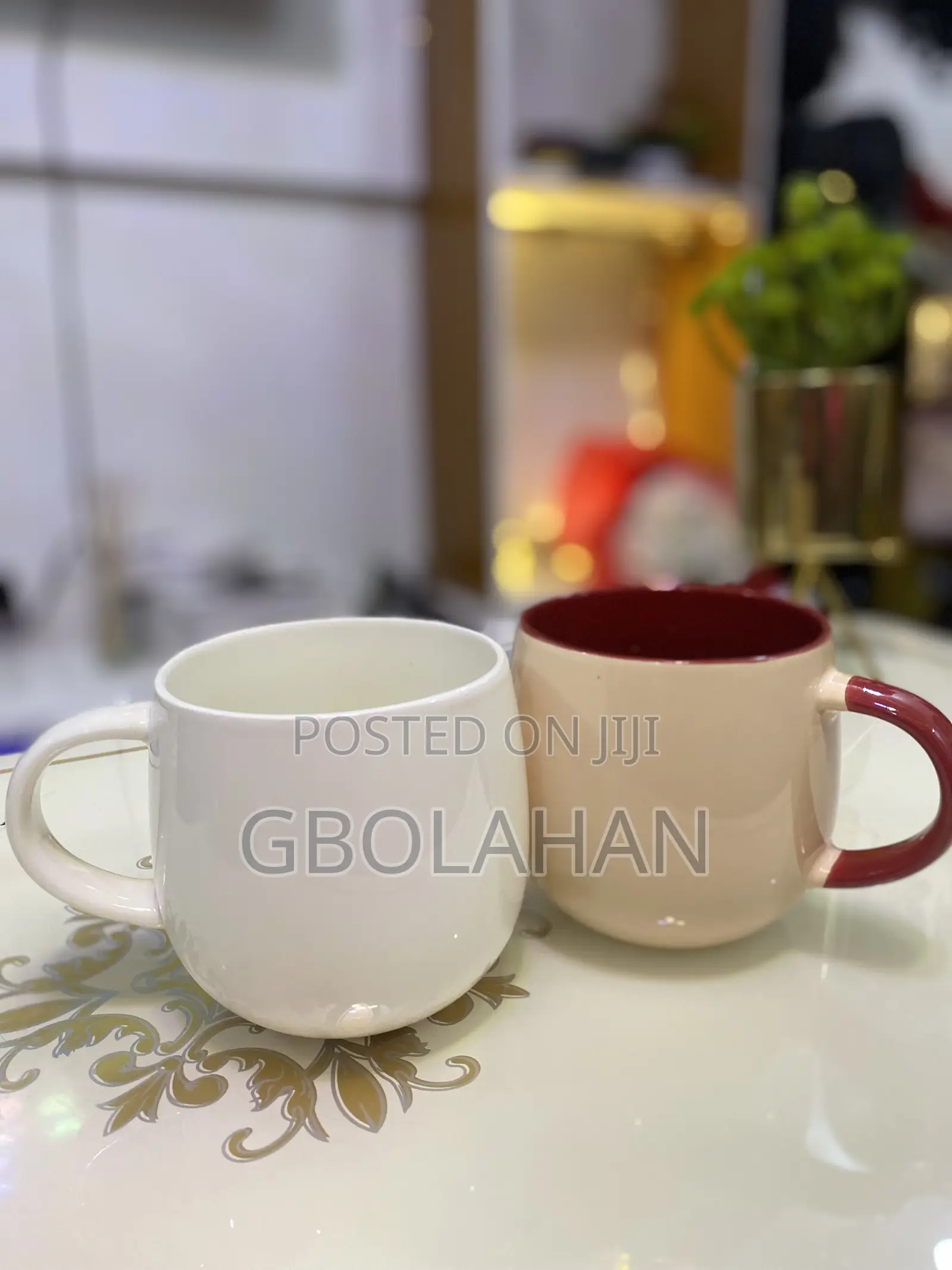 Circle Tea Mugs