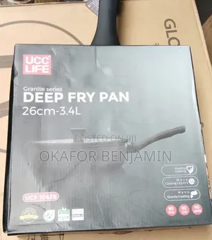 High Quality 26cm Granite Cover Frypan