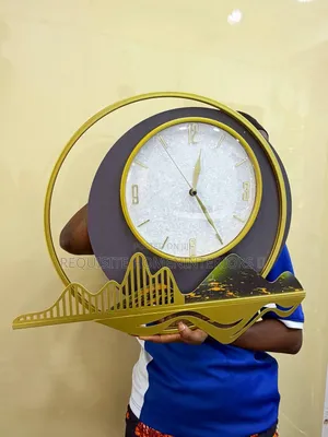 Luxury Wall Clock 
Size 58 by 57cm