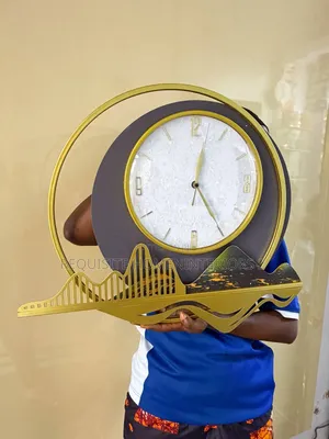 Luxury Wall Clock 
Size 58 by 57cm