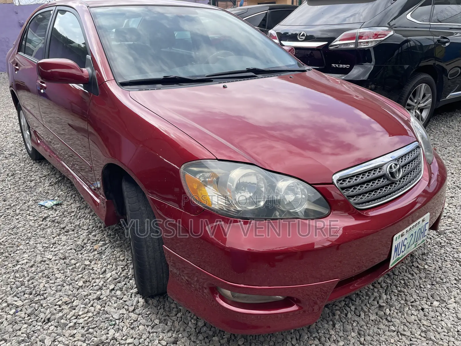 Toyota Corolla 2007 Red