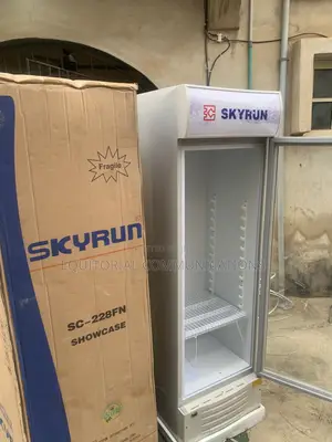 Glass Display Beverage Cooler 228L Commercial Skyrun SC-228FN