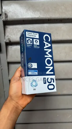 New Tecno Camon 50 Pro 256 GB