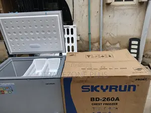 Skyrun 260L Chest Freezer BD-260A – Ideal for Bulk Frozen Foods