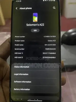 Samsung Galaxy A22 64 GB Green