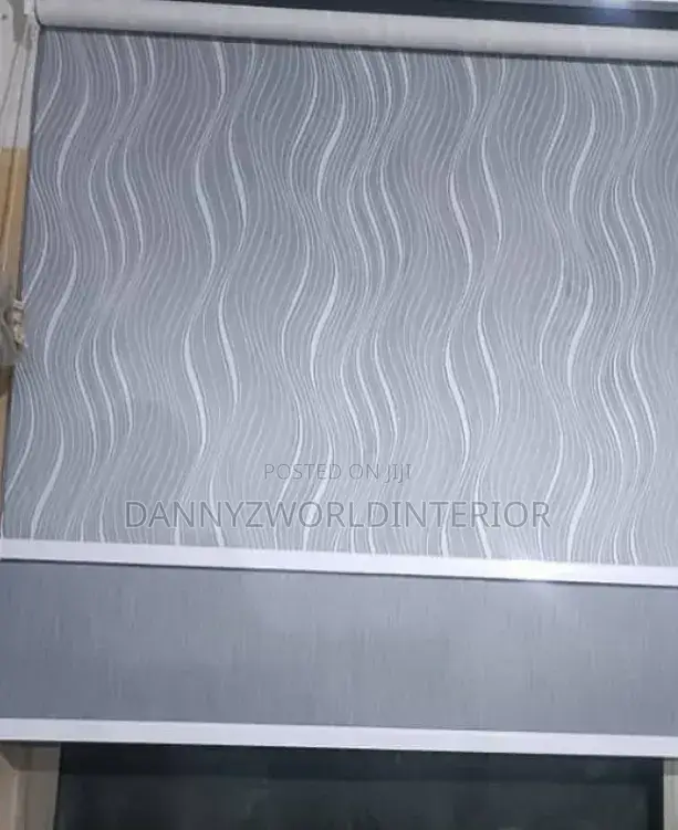 Flowry Double Roller Window Blind