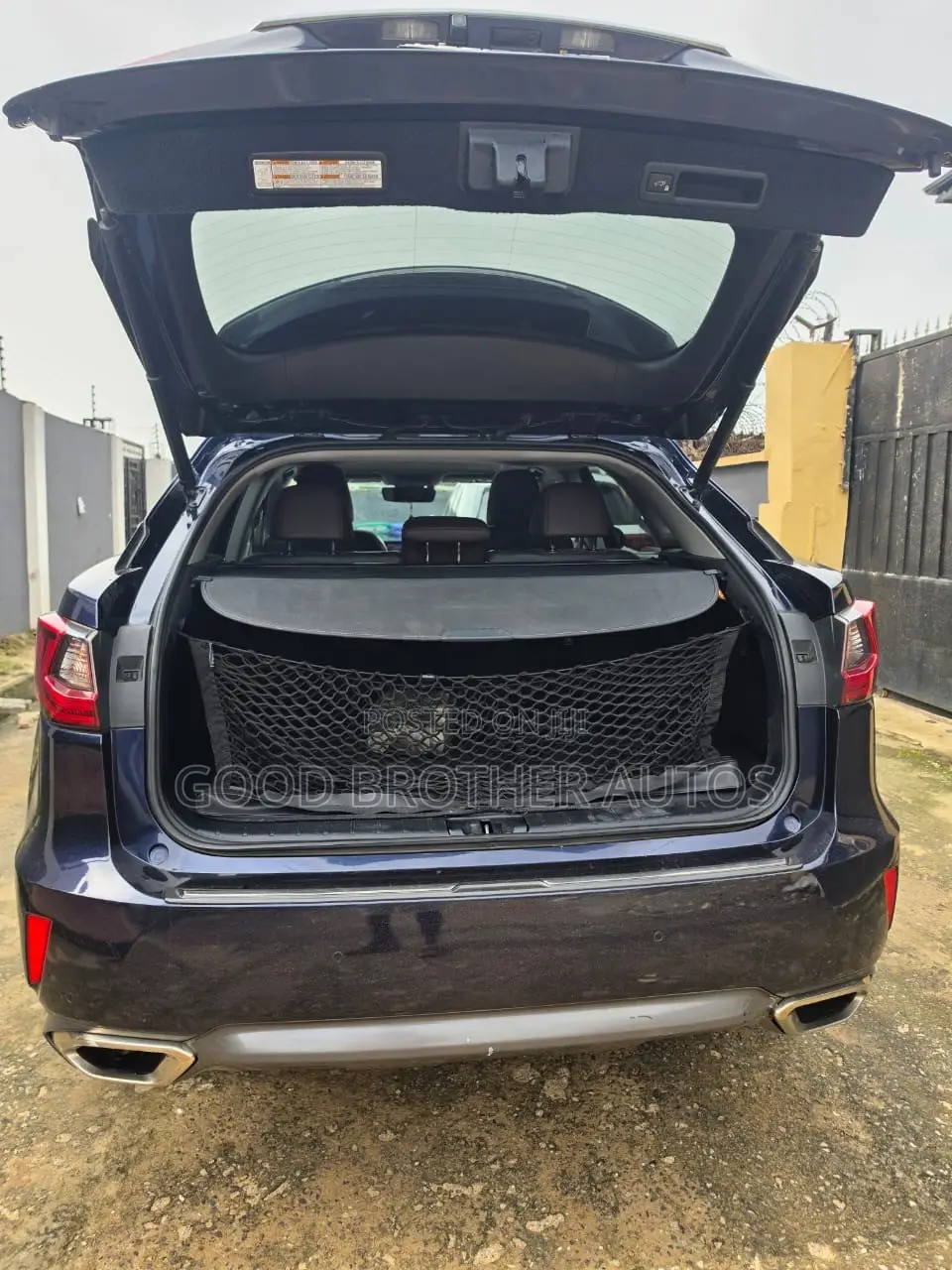 Lexus RX 2017 Blue