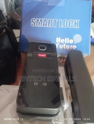 Smart Security Glass Door Lock