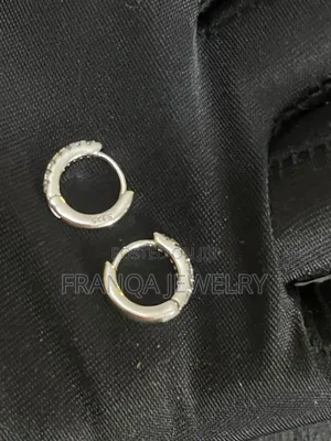 925 Sterling Silver Hoop Round Hoops Men’s Women’s Earring