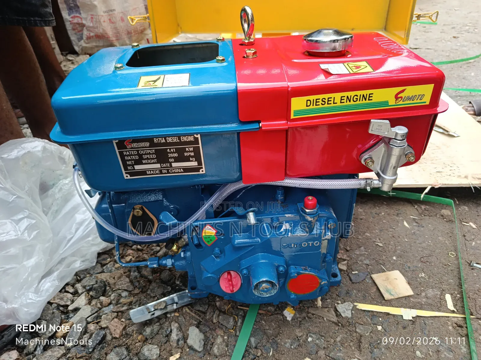 Sumoto R175A Diesel Engine