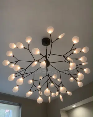 Luxury Modern Sputnik Globe Chandelier-for Living Room, Master Bedroom