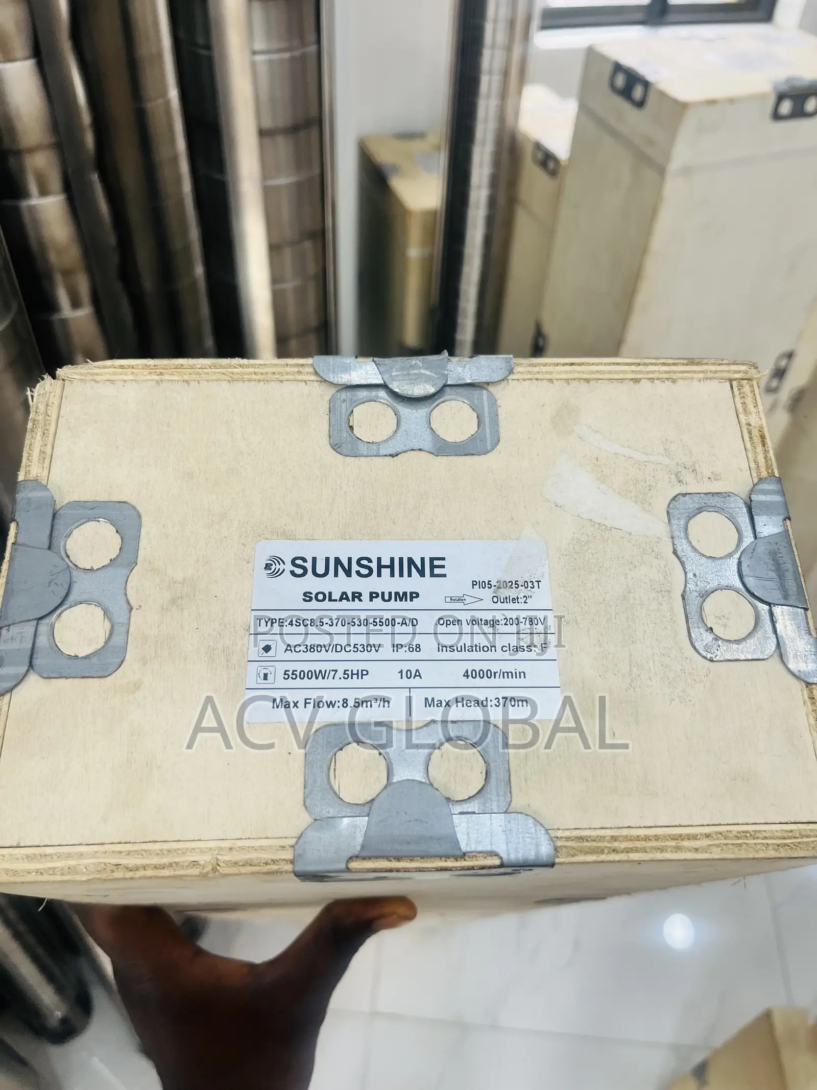 7.5hp AC/DC Submersible