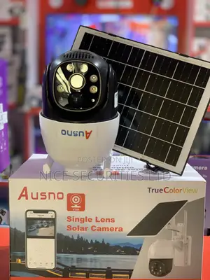 V380 Single Lens Solar Camera 5MP