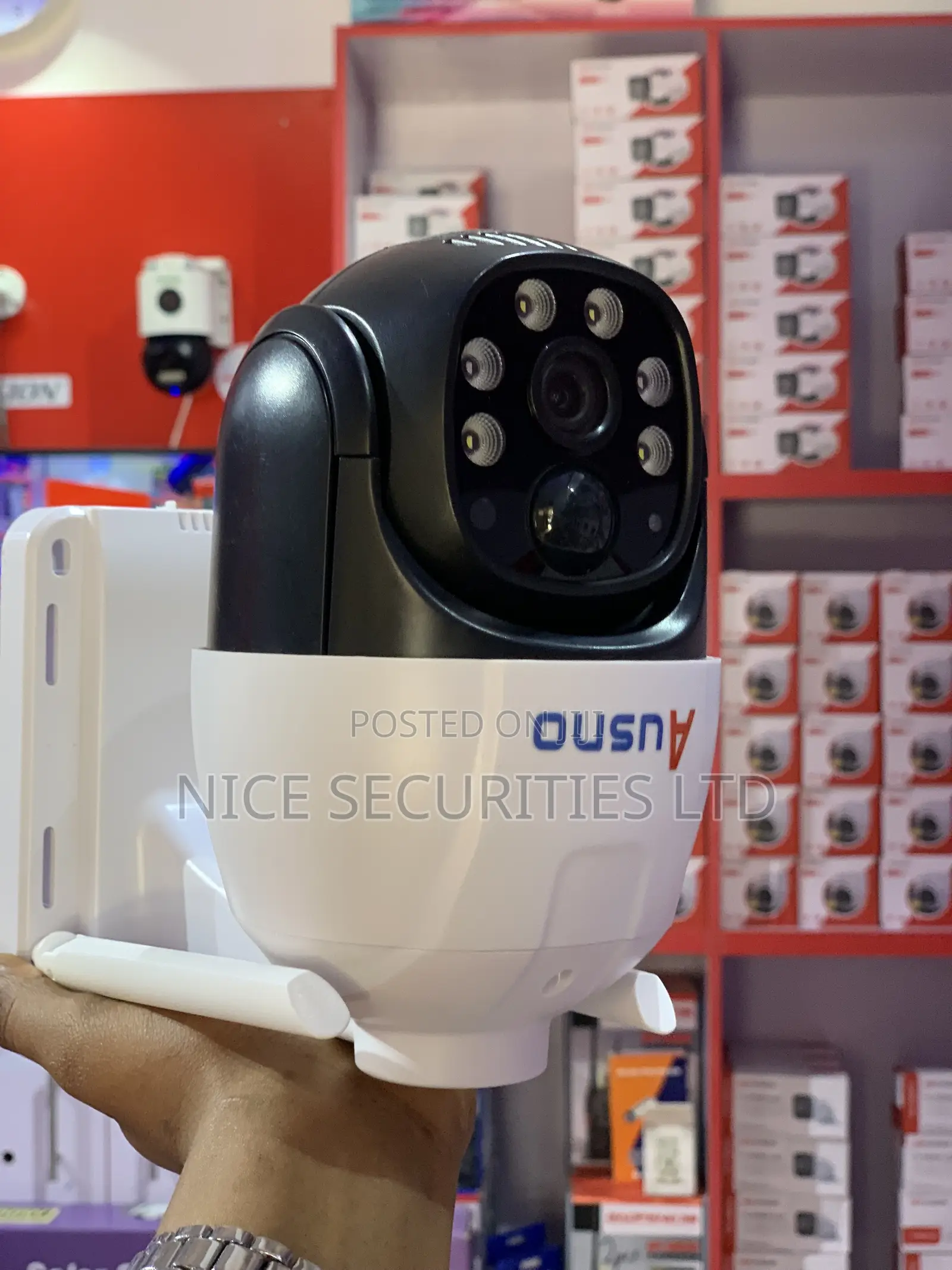 V380 Single Lens Solar Camera 5MP