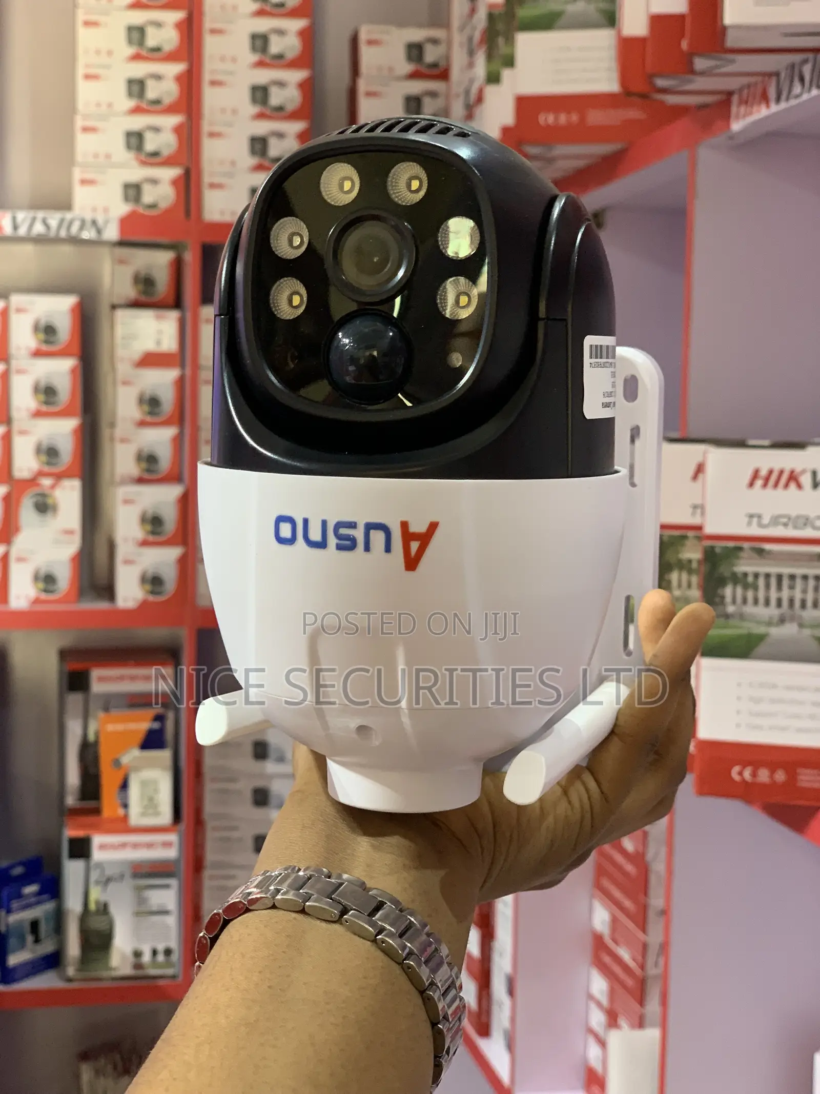 V380 Single Lens Solar Camera 5MP