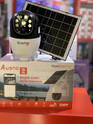 V380 Single Lens Solar Camera 5MP