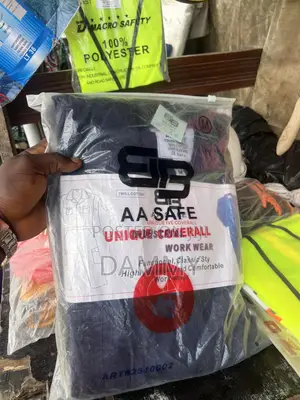Imported AA Safe Blue Twill Cotton Workwear Coverall