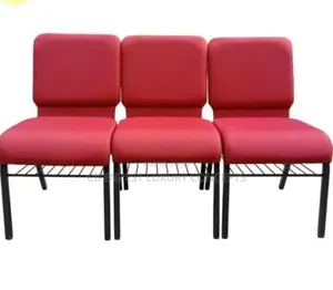 Executive Banquet Chairs With Smooth Fabric Back and Seat