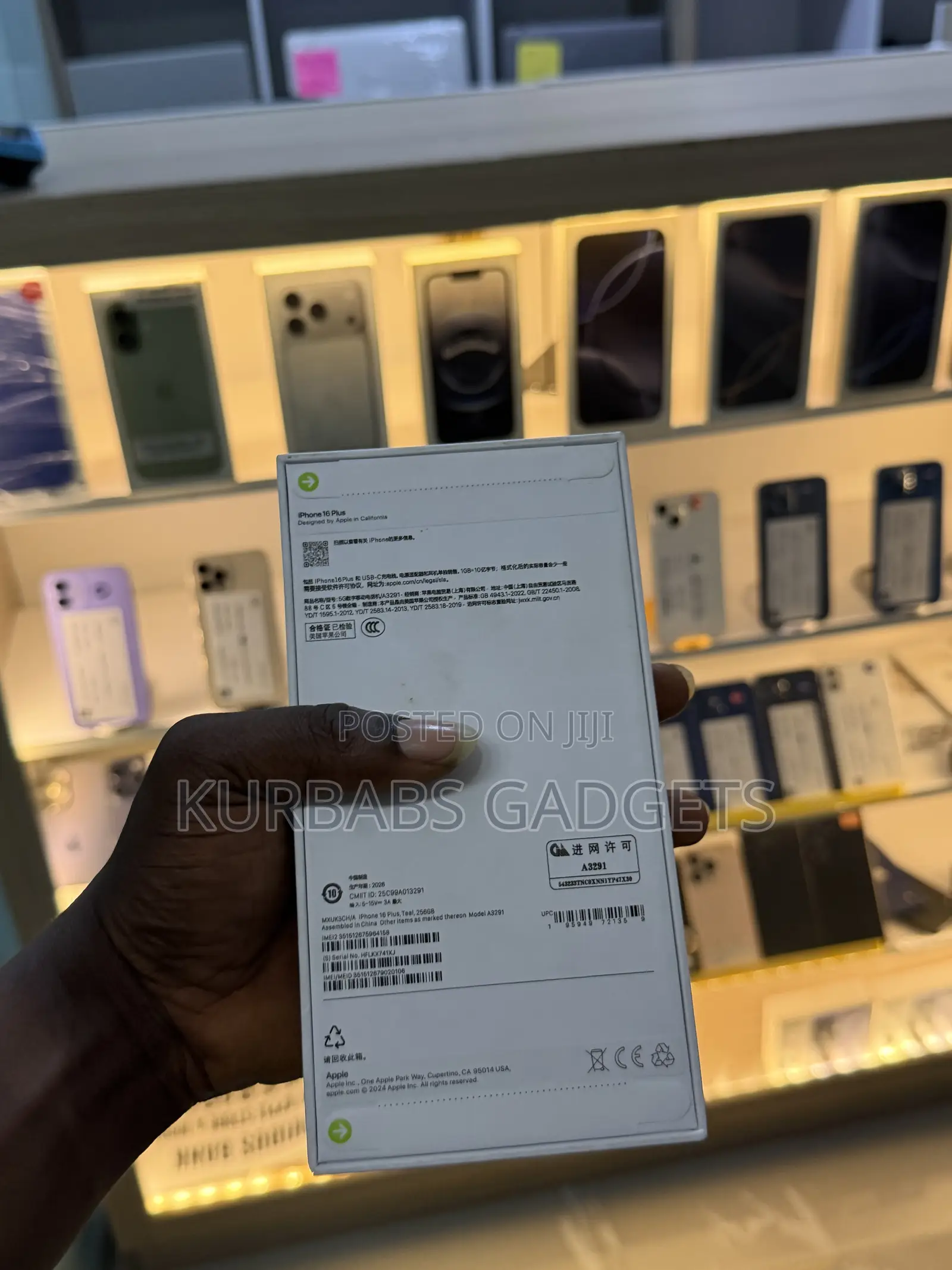 New Apple iPhone 16 Plus 256 GB Green