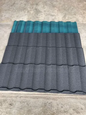 Stone Ties Roofing Sheet Black Bond Single Black and Lead