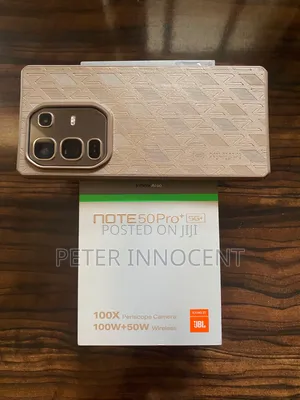 Infinix Note 50 Pro+ 256 GB Rose Gold