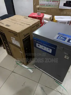 Midea MDRC207FZG43NGG 142L Fast Freeze Grey Freezer