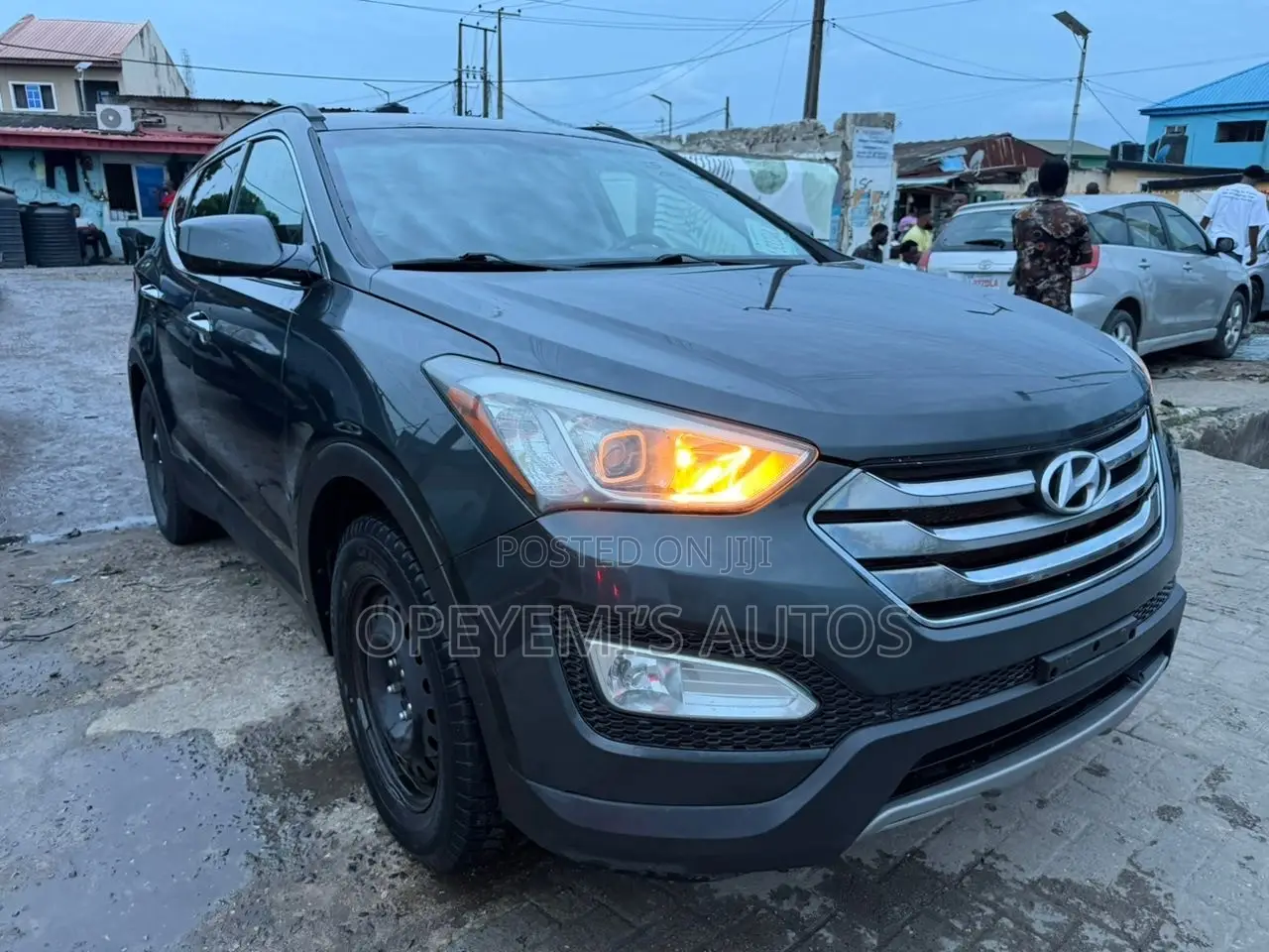 Hyundai Santa Fe 2014 Gray