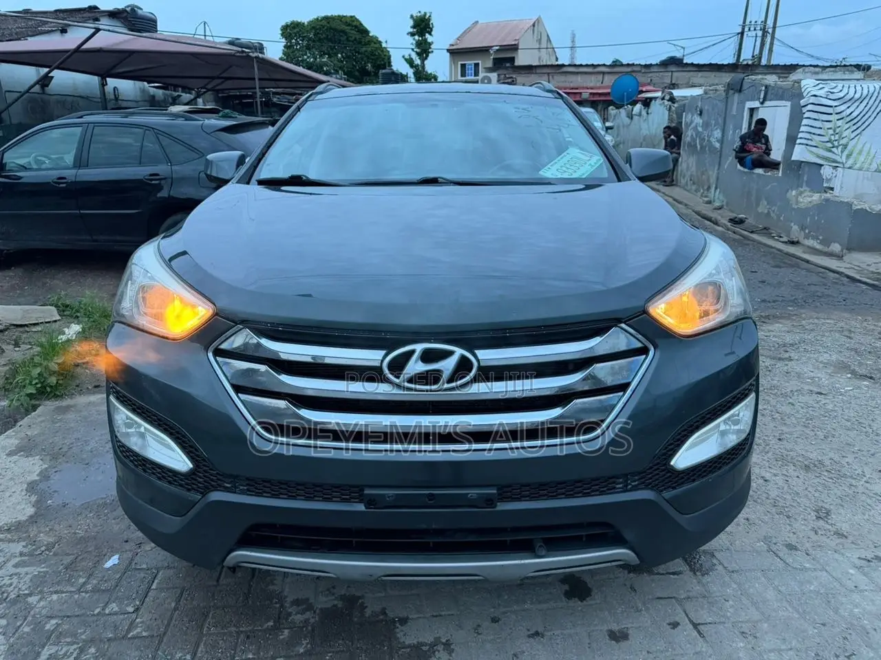Hyundai Santa Fe 2014 Gray
