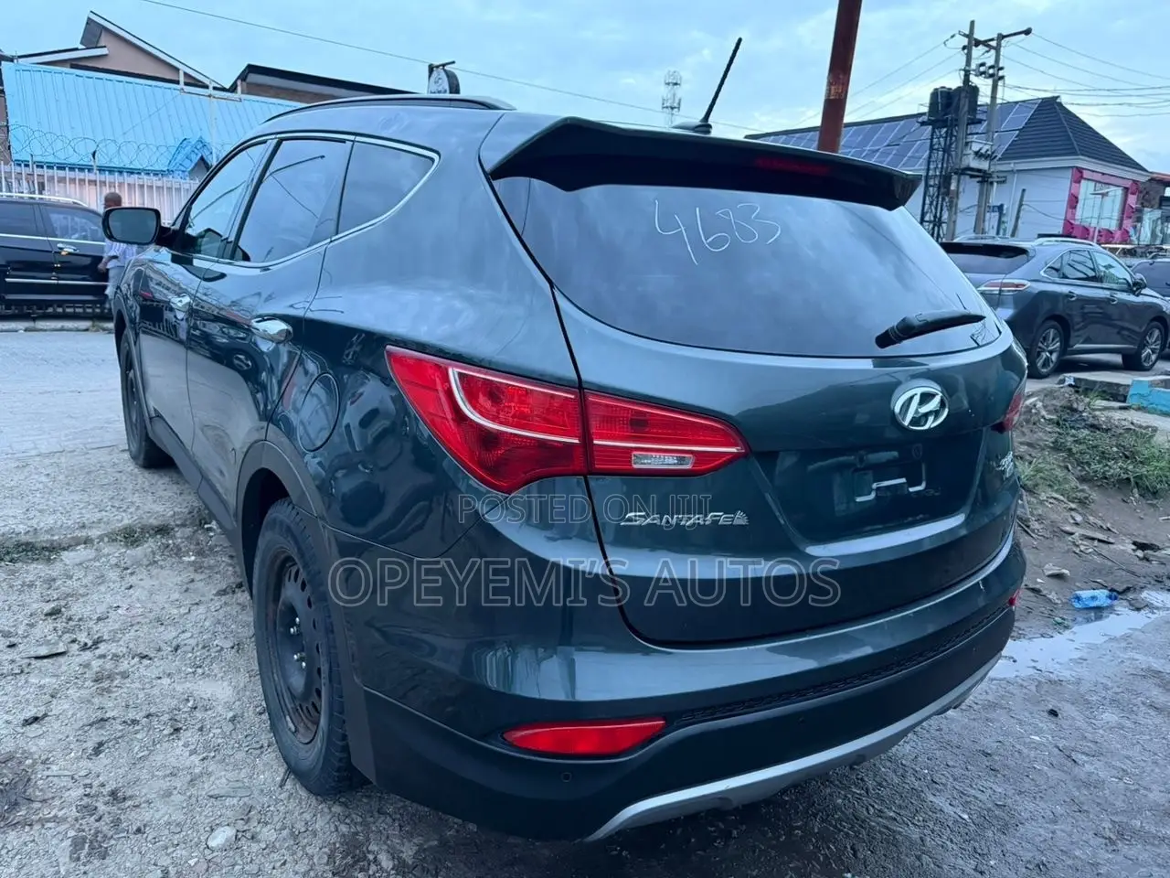 Hyundai Santa Fe 2014 Gray
