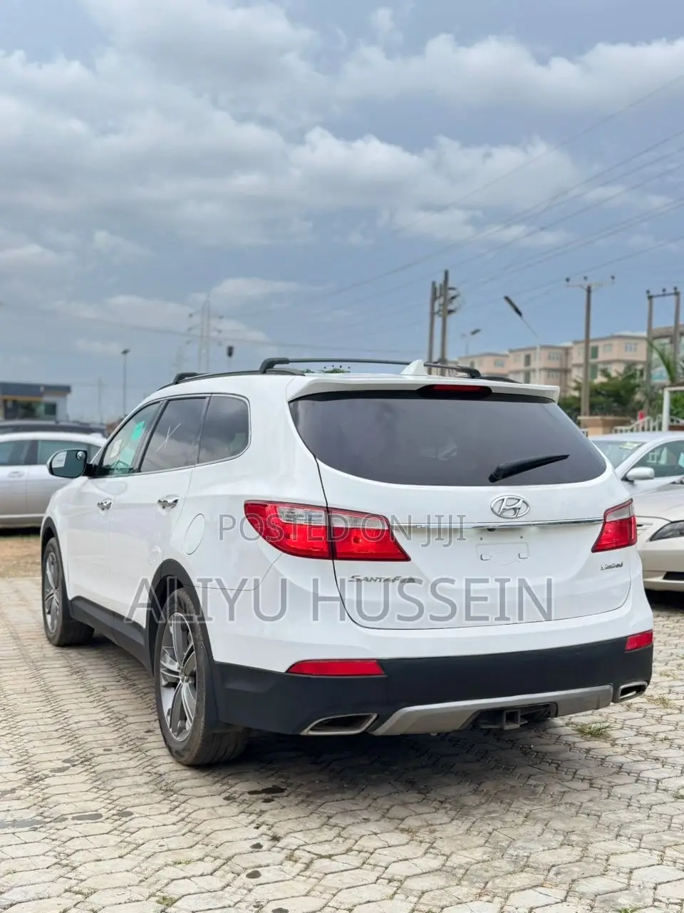 Hyundai Santa Fe 2014 White