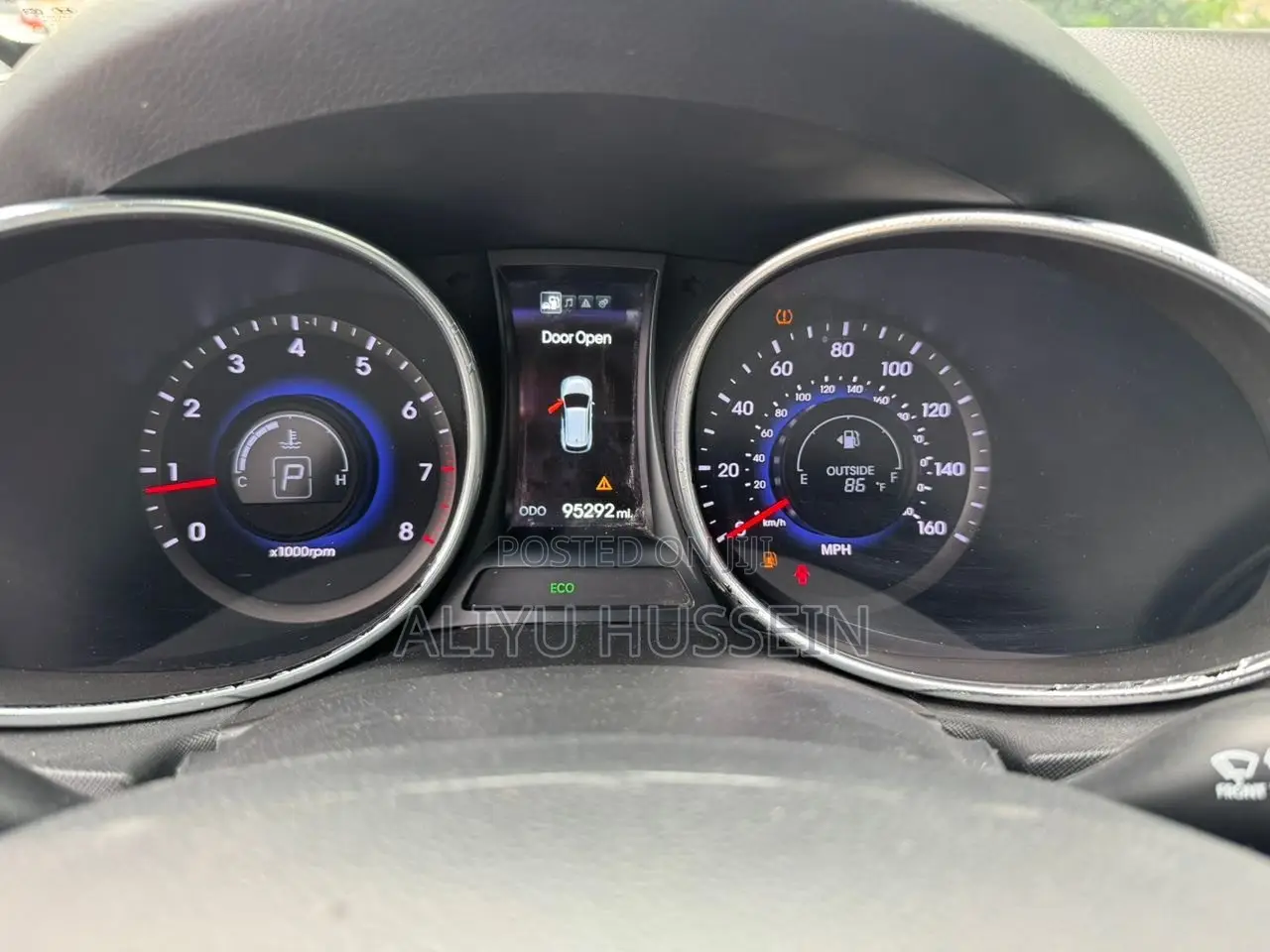 Hyundai Santa Fe 2014 White