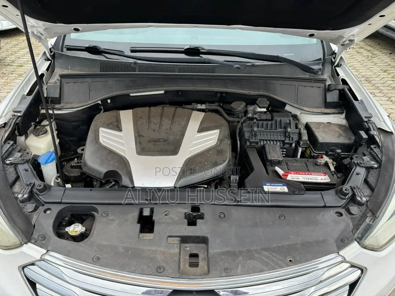Hyundai Santa Fe 2014 White