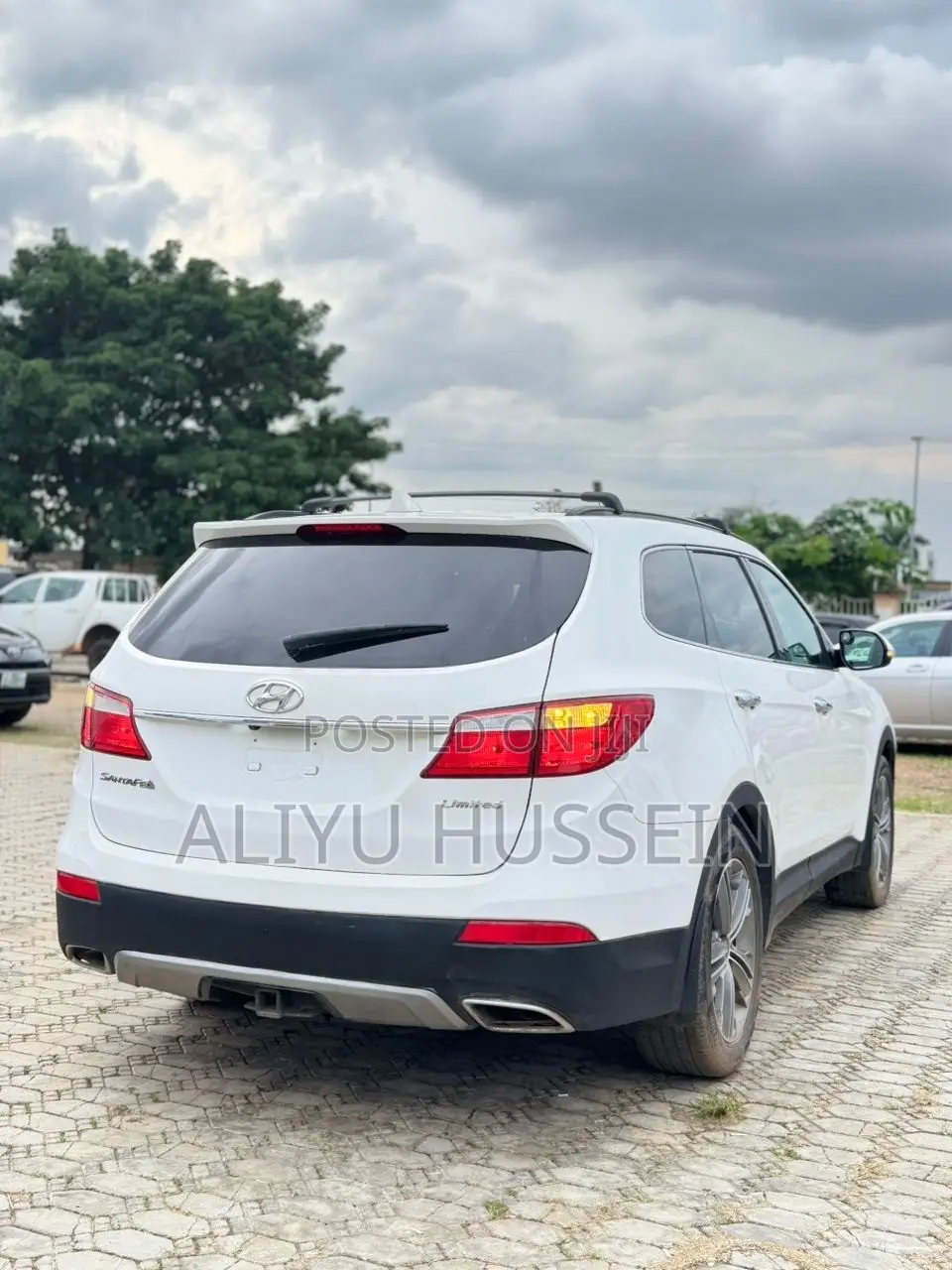 Hyundai Santa Fe 2014 White