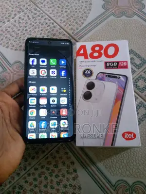 Itel A80 128 GB Black