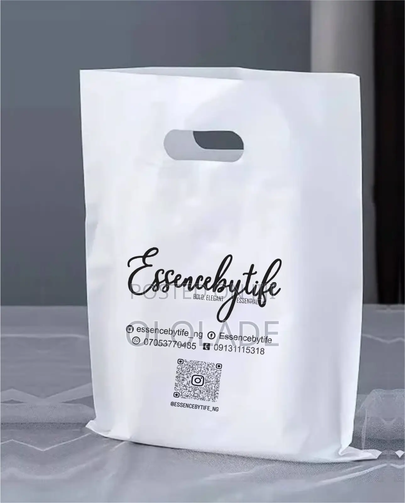 Branded Nylon, Customized Packaging Nylon, Plastic Bag